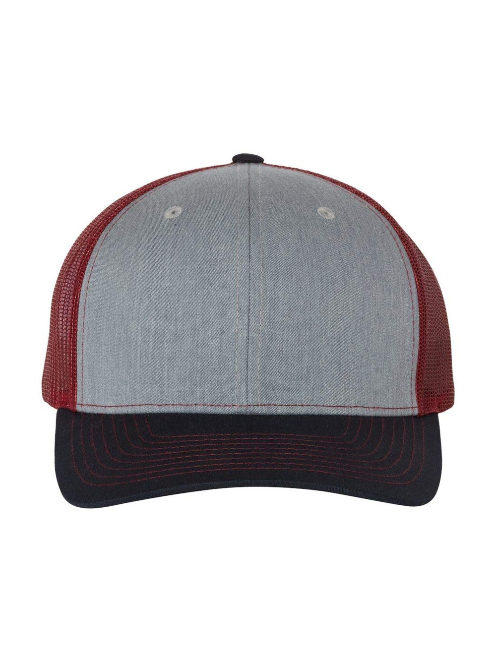 Mens Ballcap | Heather Gray, Cardinal, Navy | Size OS
